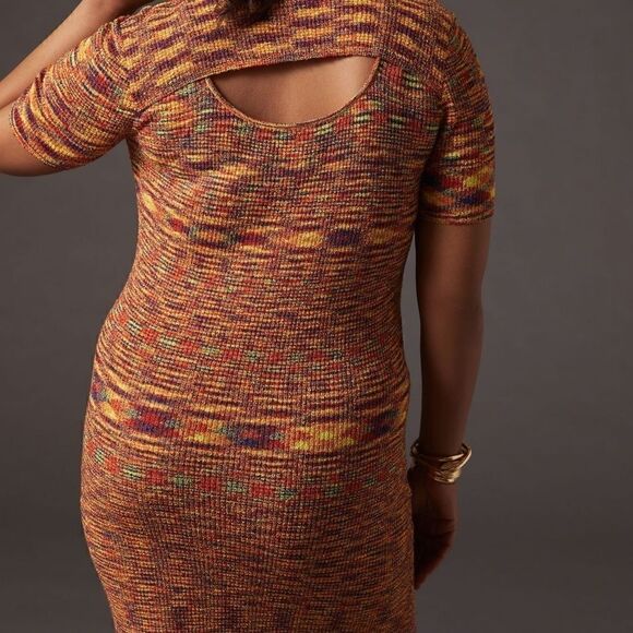Anthropologie Cut Out Knit Dress - Picture 2 of 9